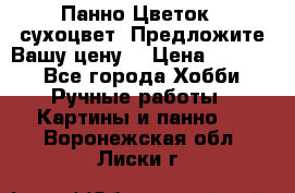 Панно Цветок - сухоцвет. Предложите Вашу цену! › Цена ­ 4 000 - Все города Хобби. Ручные работы » Картины и панно   . Воронежская обл.,Лиски г.